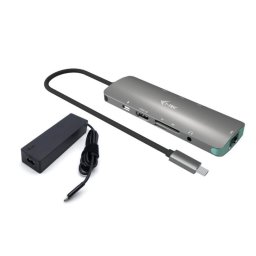 Base para portátil I-Tec USB-C Metal Nano Docking Station 4K HDMI LAN Power Delivery 100W