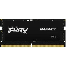 Memoria RAM Kingston FURY Impact 8GB 1x8GB DDR5 4800MHz CL38 SO-DIMM Intel XMP