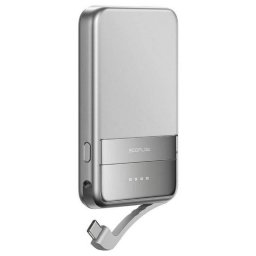 Power Bank EcoFlow RAPID Magnético 5000mAh PD3.0 30W/Qi2 15W USB-C Plateado
