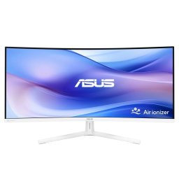 Monitor ASUS VU34WCIP-W 34" VA UltraWide QHD 100Hz Altavoces HDR10 USB-C Curvo Blanco