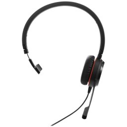 Auriculares Jabra Evolve 20 SE con cable USB para oficina, cancelación de ruido y control en línea, color negro