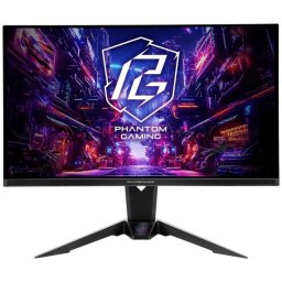Monitor Asrock PGO27QFV 27" Quad HD 360Hz QD-OLED Tiempo de respuesta 0,03 ms USB-C FreeSync Premium Pro HDR