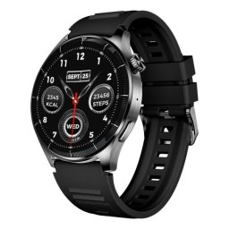 Beafon 301 Bluetooth GPS 46 mm Pantalla Redonda Negro IP67 SpO2 Pulsómetro Tensiómetro