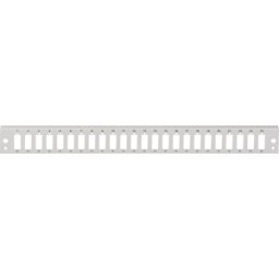 EFB-ELEKTRONIK EFB VSB-FP24SCDV - Panel frontal, 24x SC Duplex / LC Quad, gris