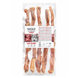 Wolf of Wilderness Piel de vacuno extra larga "High Uplands" - 5 unidades (500 g)