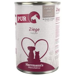 Herrmann's Carne pura ecológica 6 x 400 g - Cabra
