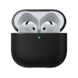 Funda Nomad De Cuero Airpods 4 Negro