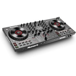 Controladora DJ Numark NS4FX 4 canales jog wheels BPM FX Serato DJ Pro