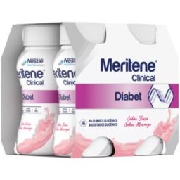 Meritene Clinical Diabet Fresa 200mlx4