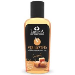Luxuria Voluptas Gel Masaje Comestible Efecto Calor Caramelo 100ml