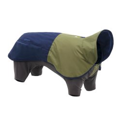 Abrigo Ruffwear Sun Shower Coverall, azul para perros - Talla S: 43 - 58 cm de longitud dorsal