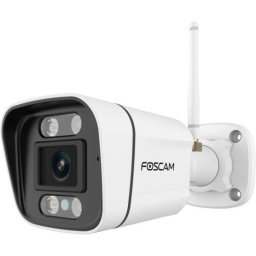 Cámara IP Foscam V5p 3K Visión Nocturna Exterior Detección IA Alarma Audio Bidireccional Control por Voz