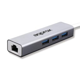Approx APPC07GHUB Adaptador Ethernet Hub USB 3.0