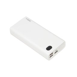 Power bank Cibox Pb20 20000 mAh Blanco carga múltiple USB-A USB-C Lightning