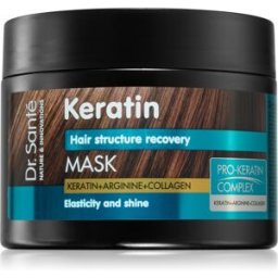 Keratin Mascarilla Regeneradora Y Nutritiva Para Cabello Quebradizo Y Sin Brillo 300 Ml