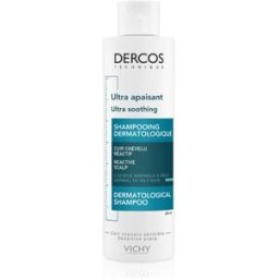 Dercos Ultra Soothing Champú Ultra Calmante Para Cabello Normal Y Graso Y Cuero Cabelludo Sensible 200 Ml