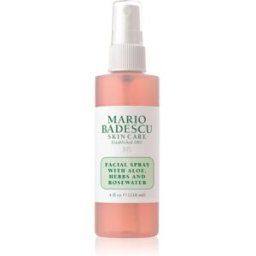 Facial Spray With Aloe, Herbs And Rosewater Bruma Facial Tonificante Para Iluminación E Hidratación 118 Ml