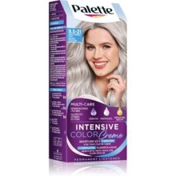 Palette Intensive Color Creme Tinte Permanente Para Cabello Tono 9.5-21 Luminous Silver Blonde 1 Ud