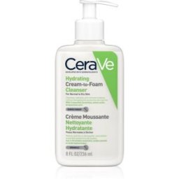 Cleansers Hydrating Cream-To-Foam Cleanser Crema-Espuma Limpiadora Para Pieles Normales Y Secas 236 Ml