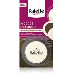 Palette Compact Root Retouch Corrector Capilar Para Raíces Y Canas Con Efecto De Polvos Tono Light Brown 3 G
