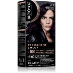 Permanent Color Tinte Permanente Para Cabello Tono 3_3 Dark Violet 1 Ud