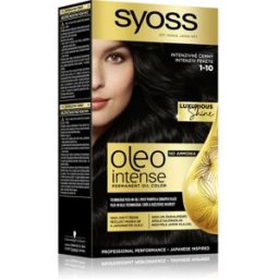 Oleo Intense Tinte Permanente Para Cabello Con Aceite Tono 1-10 Intense Black 1 Ud
