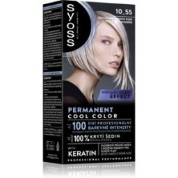 Permanent Cool Color Tinte Permanente Para Cabello Con Subtono Frío Tono 10_55 Ultra Platinum Blond 1 Ud