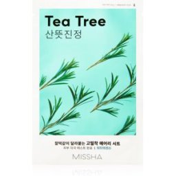 Airy Fit Tea Tree Mascarilla Hoja Limpiadora Con Efecto Refrescante Para Pieles Sensibles 19 G