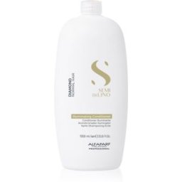 Semi Di Lino Diamond Illuminating Acondicionador Iluminador Para Dar Brillo Y Desenredar El Cabello 1000 Ml