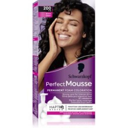 Perfect Mousse Tinte Permanente Para Cabello Tono 200 Black 1 Ud