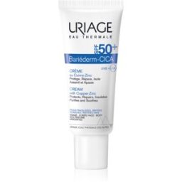Bariéderm Cica-Cream With Copper-Zinc Spf 50+ Crema Reparadora Con Cobre Y Zinc Spf 50+ 40 Ml