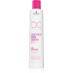 Bc Bonacure Color Freeze Silver Champú De Plata Para Cabello Rubio Y Con Mechas 250 Ml