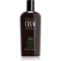 Hair & Body 3-In-1 Tea Tree Champú, Acondicionador Y Gel De Ducha 3 En 1 Para Hombre 450 Ml