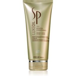 Sp Luxe Oil Acondicionador Con Queratina Para Cabello Maltratado O Dañado 200 Ml
