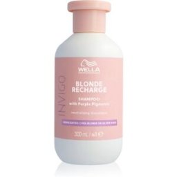 Invigo Blonde Recharge Champú Para Cabello Rubio Neutralizante Para Tonos Amarillos 300 Ml