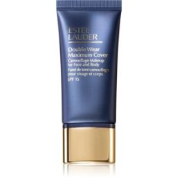 Double Wear Maximum Cover Camouflage Makeup For Face And Body Spf 15 Base De Maquillaje Cubre Imperfecciones Para Rostro Y Cuerpo Tono 3n1 Ivory Beige 30 Ml