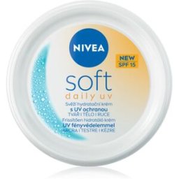 Soft Daily Uv Crema Hidratante Protectora Para Cara Y Cuerpo Spf 15 100 Ml