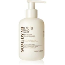 Lacto Soy Mild Bubble Peeling Cleanser Exfoliante Limpiador Suave Para Pieles Sensibles 180 Ml