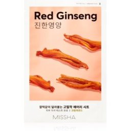 Airy Fit Red Ginseng Mascarilla Hoja Con Efecto Hidratante Y Revitalizante 19 G