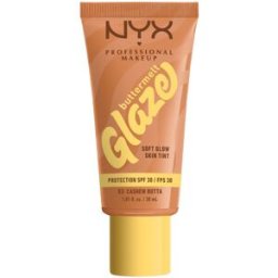 NYX Professional Makeup Buttermelt Glaze Soft Glow Skin Tint SPF30 Tonos Flexibles 30mL 03 Cashew Butta SPF30