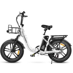 Bicicleta eléctrica SAMEBIKE C05 Pro Plegable 500 W 36 V 13 Ah Doble suspensión 20x4