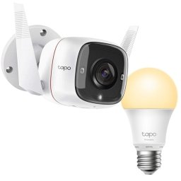 TP-Link Pack Tapo C310 Cámara Seguridad IP WiFi 1080p + Tapo L510E Bombilla Inteligente LED Wi-Fi