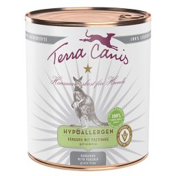 Terra Canis menú hipoalergénico para perros 6 x 800 g - Canguro con chirivía