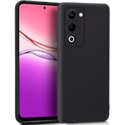 Funda para móvil Cool Silicona Negra Antigolpes Ligera para OPPO A5 4G / A5 5G / A5m