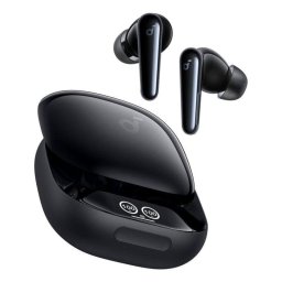 Auriculares Soundcore Liberty 4 Pro inalámbricos Bluetooth Cancelación de Ruido Deportivos Negro