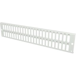 EFB-ELEKTRONIK EFB VSB2FP48SCD - Panel frontal, 48x SC Duplex / LC Quad, 2U, vertical, gris