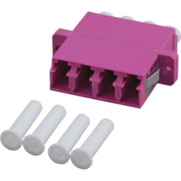EFB-ELEKTRONIK LWL 53335.1 - Embrague LC Quad, multimodo OM4, violeta