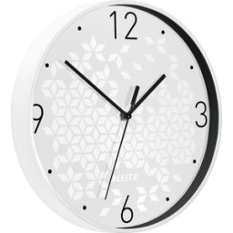 LEITZ 90150001 - Reloj de pared WOW blanco