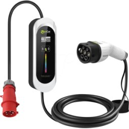 ICCB E-228-CEE32 - Cargador ZENCAR, 22 kW, 8 m, tipo 2, CEE32