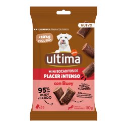 Ultima Dog Mini Snack - Vacuno (40 g)